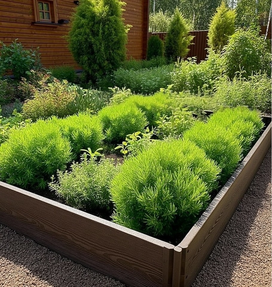 Грядочная доска Eco L TalverWood 270*28*3000мм 3D венге — изображение 3